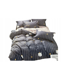 POŚCIEL DZIECIĘCA BAWEŁNA-SATYNOWA 160x200+POSZEWKI 70X80...