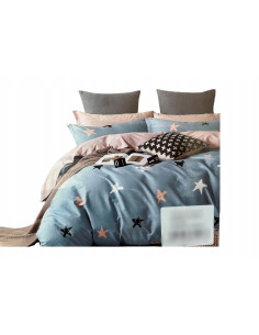 POŚCIEL DZIECIĘCA BAWEŁNA-SATYNOWA 160x200+POSZEWKI 70X80...