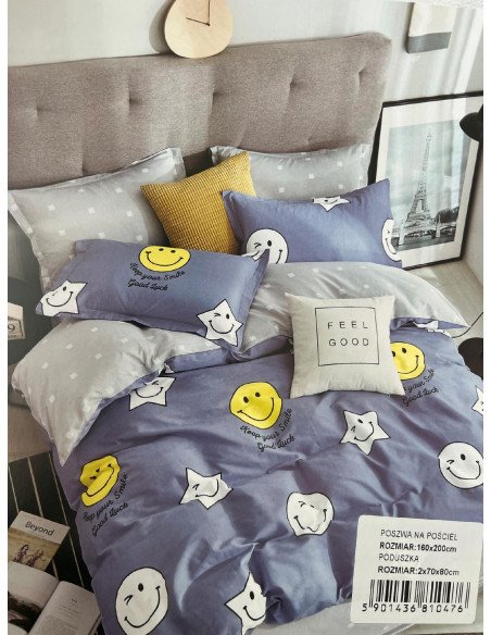 POŚCIEL DZIECIĘCA BAWEŁNA-SATYNOWA 160x200+POSZEWKI 70X80 ANTYALERGICZNA