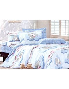 POŚCIEL DZIECIĘCA BAWEŁNA-SATYNOWA 160x200+POSZEWKI 70X80... 2