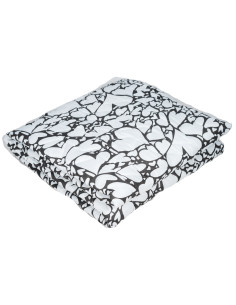 KOŁDRA LATO 140X200 160X200 DRUK SERCA