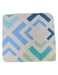 KOŁDRA LATO 140X200 160X200 DRUK KWADRATY