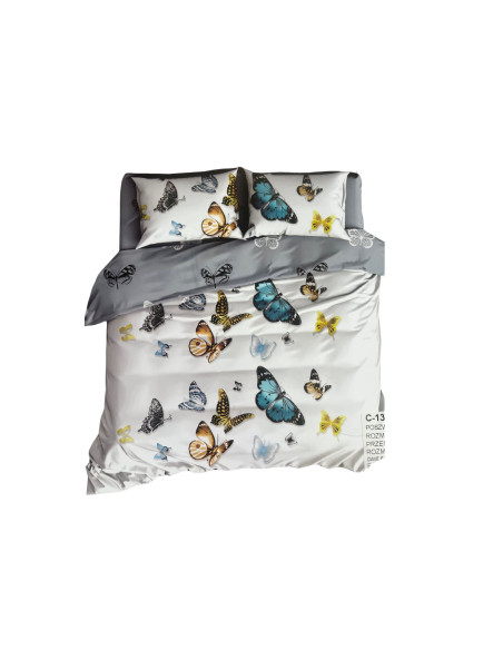 Pościel PARIS 160X200+2X 70X80+Prześcieradło-100% BAWEŁNA-PREMIUM