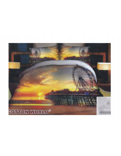 Pościel Młodzieżowa 3D 160x200 -100% MIKROWŁÓKNO-Certyfikat