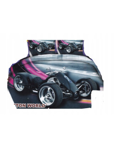 Pościel Młodzieżowa 3D 160x200 -100% MIKROWŁÓKNO-Certyfikat