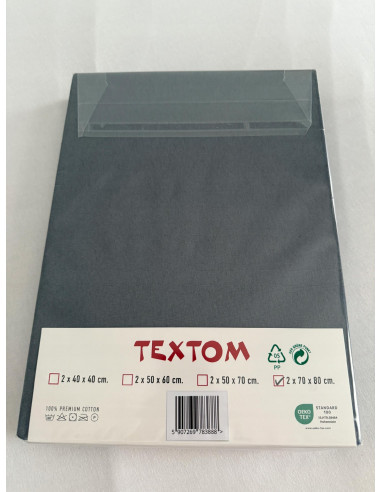 Poszewki na Poduszki 70x80 2 Sztuki Bawełna na...