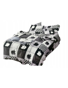 POŚCIEL BAWEŁNA-SATYNOWA 160x200+POSZEWKI 70X80 COTTON...