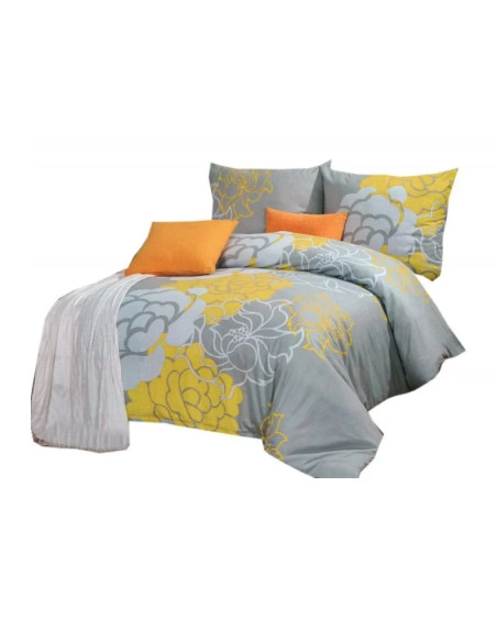 KOMPLET POSĆIELI ELWAY 160X200+70x80CM SATYNA-BAWEŁNA 100%-NAJWYŻSZA JAKOŚĆ