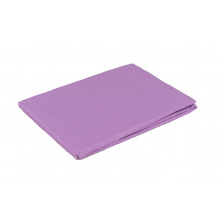 PRZEŚCIERADŁO 160X210 BAWEŁNA-SATYNA KOLOR JASNY FIOLET
